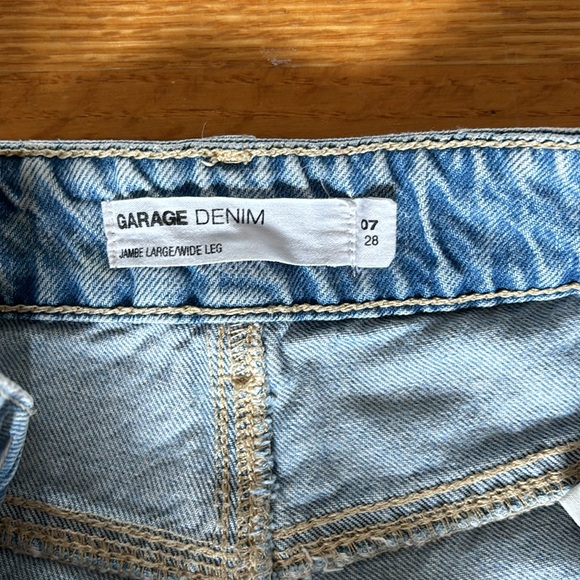 Garage wide leg ripped jeans - Picture 4 of 5